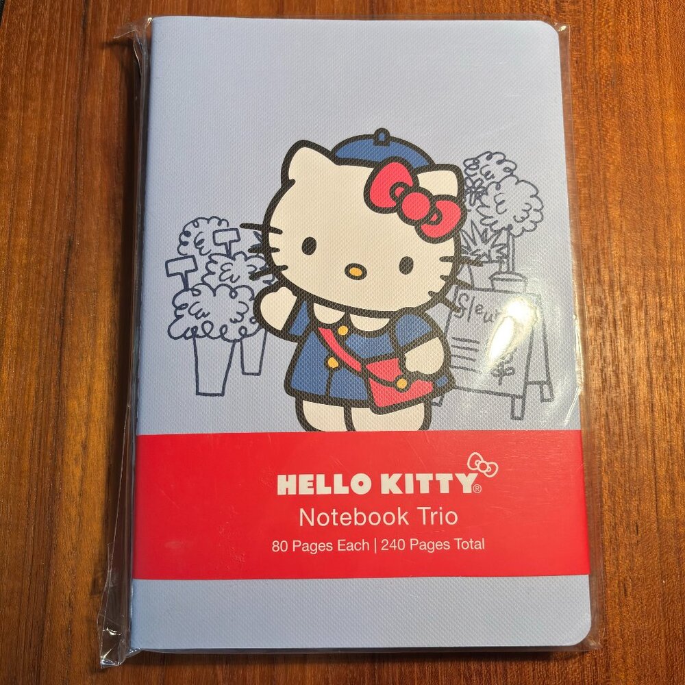 Hello Kitty Notebook Trio